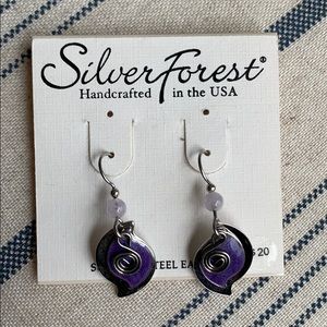 Silver Forest Handcrafted Earrings